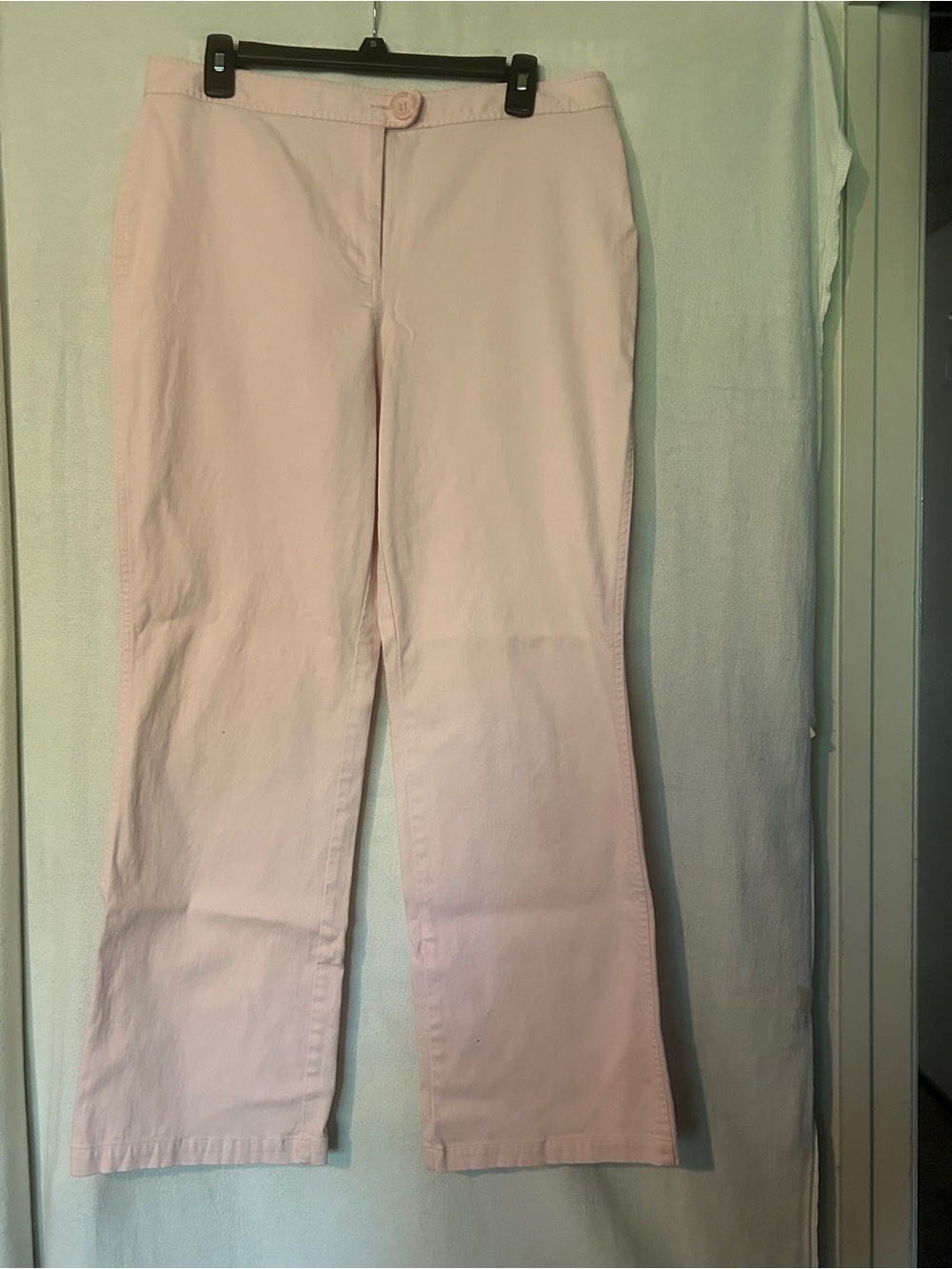 Liz Claiborne Light Blush Straight leg Pants